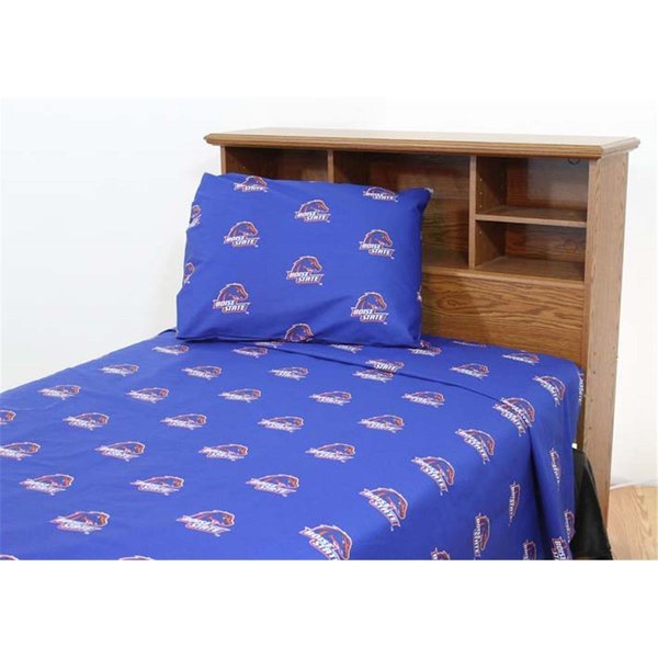 College Covers College Covers BOISSFL Boise State Printed Sheet Set Full - Solid BOISSFL